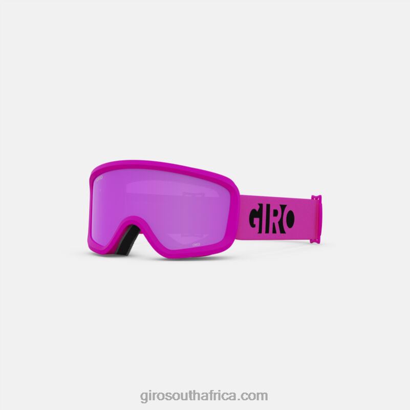 Pink/Black Blocks 6H28D1512 Kids Giro Chico 2.0 Goggle