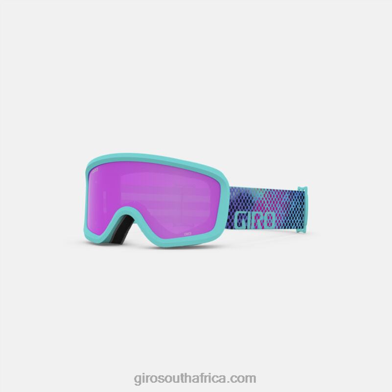 Screaming Teal Chroma Dot 6H28D1514 Kids Giro Chico 2.0 Goggle