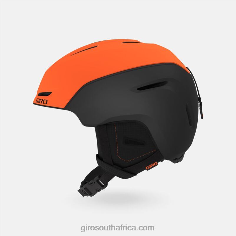 Matte Bright Orange/Black 6H28D1476 Kids Giro Neo Jr. Helmet