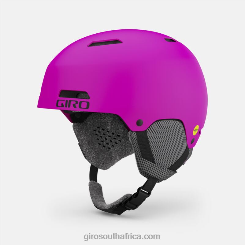 Matte Bright Pink 6H28D1416 Kids Giro Crue Mips Helmet