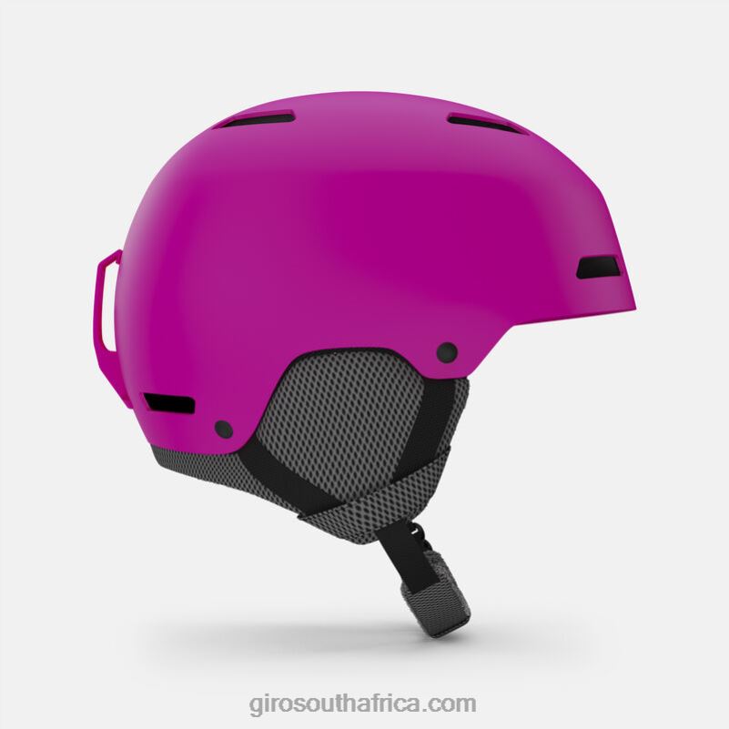 Matte Bright Pink 6H28D1416 Kids Giro Crue Mips Helmet