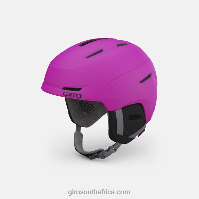 Matte Bright Pink 6H28D1455 Kids Giro Neo Jr. Mips Helmet