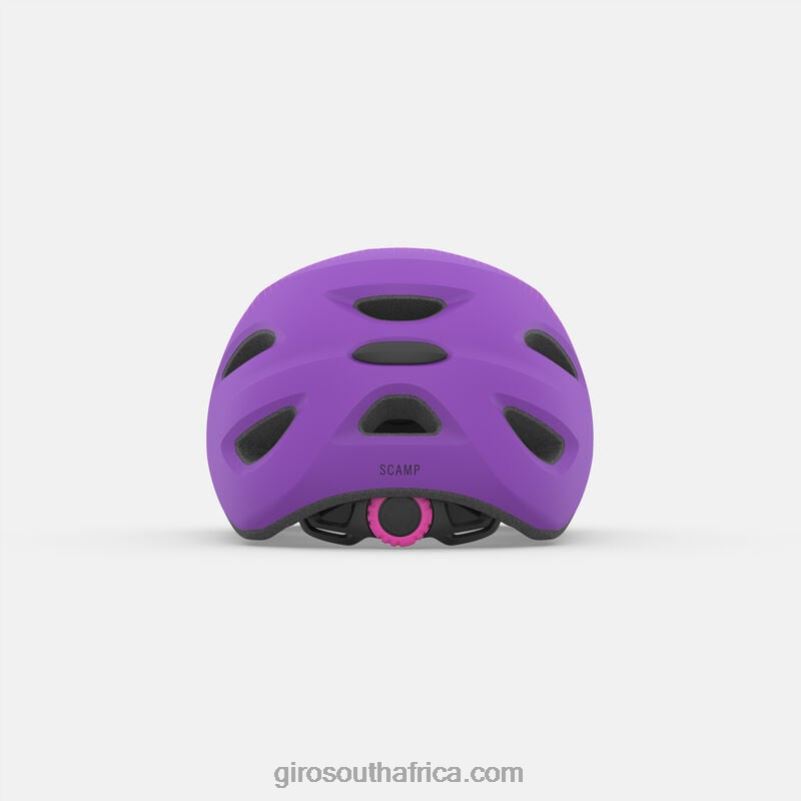 Matte Bright Pink/Purple Fade 6H28D1487 Kids Giro Scamp Helmet