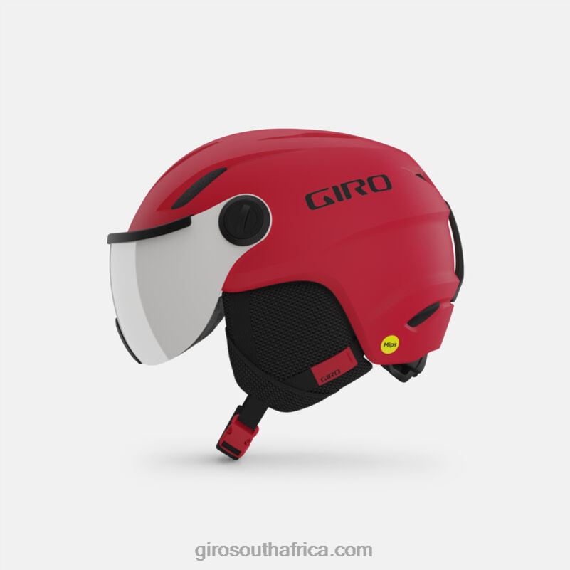 Matte Bright Red 6H28D1529 Kids Giro Buzz Mips Helmet