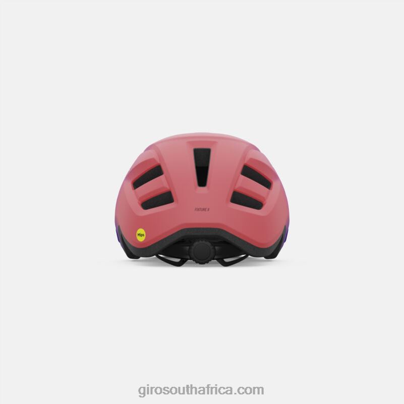 Matte Purple/Tiger Lily 6H28D1393 Kids Giro Fixture Mips Ii Youth Helmet