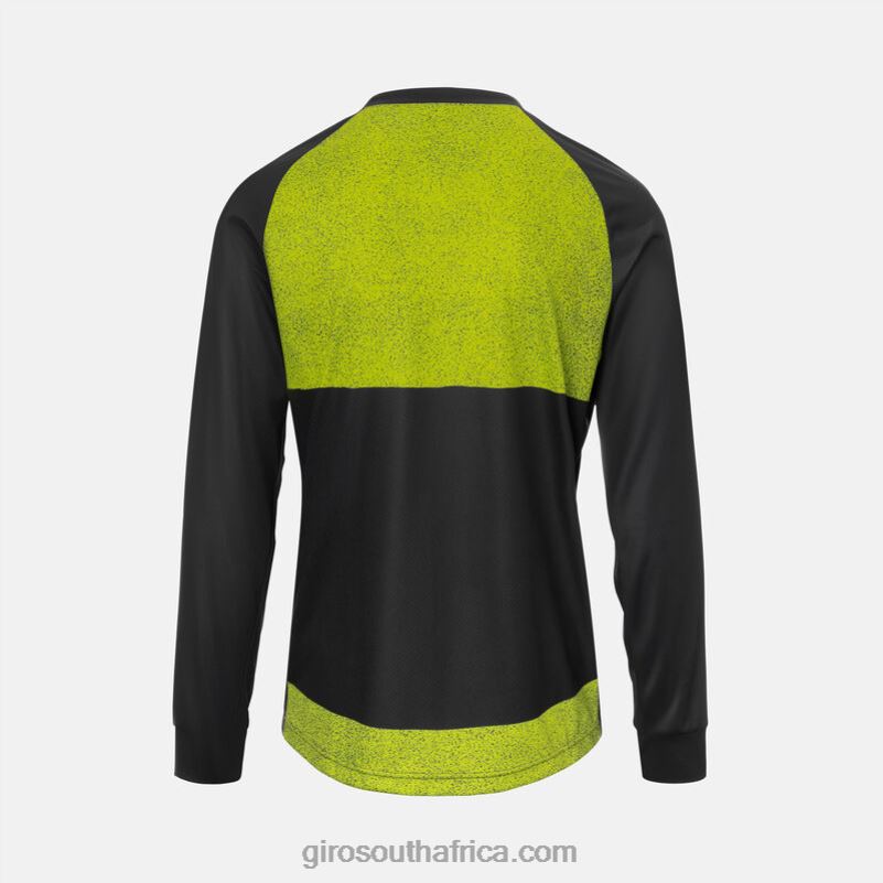 Ano Lime Breakdown 6H28D731 Men Giro Roust Ls Jersey