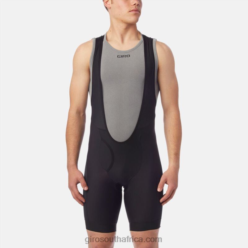 Black 6H28D146 Men Giro Base Liner Bib Short