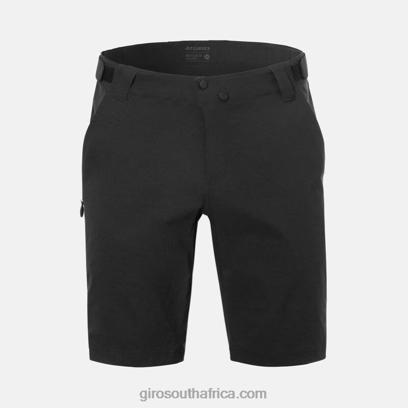 Black 6H28D25 Men Giro Ride Short