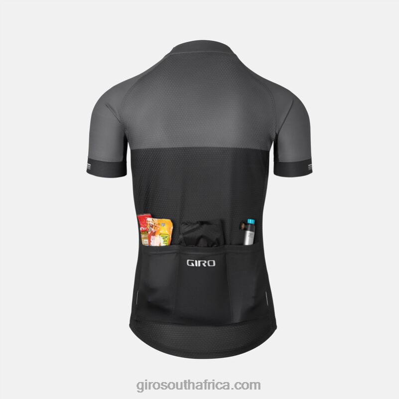 Black/Grey 6H28D5 Men Giro Chrono Jersey