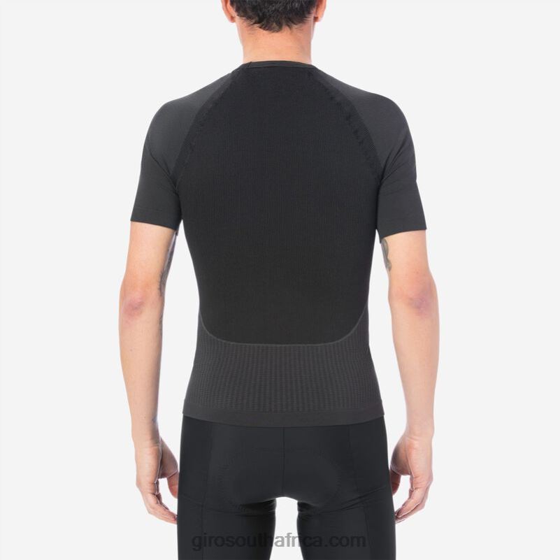 Charcoal 6H28D125 Men Giro Chrono Short Sleeve Base Layer