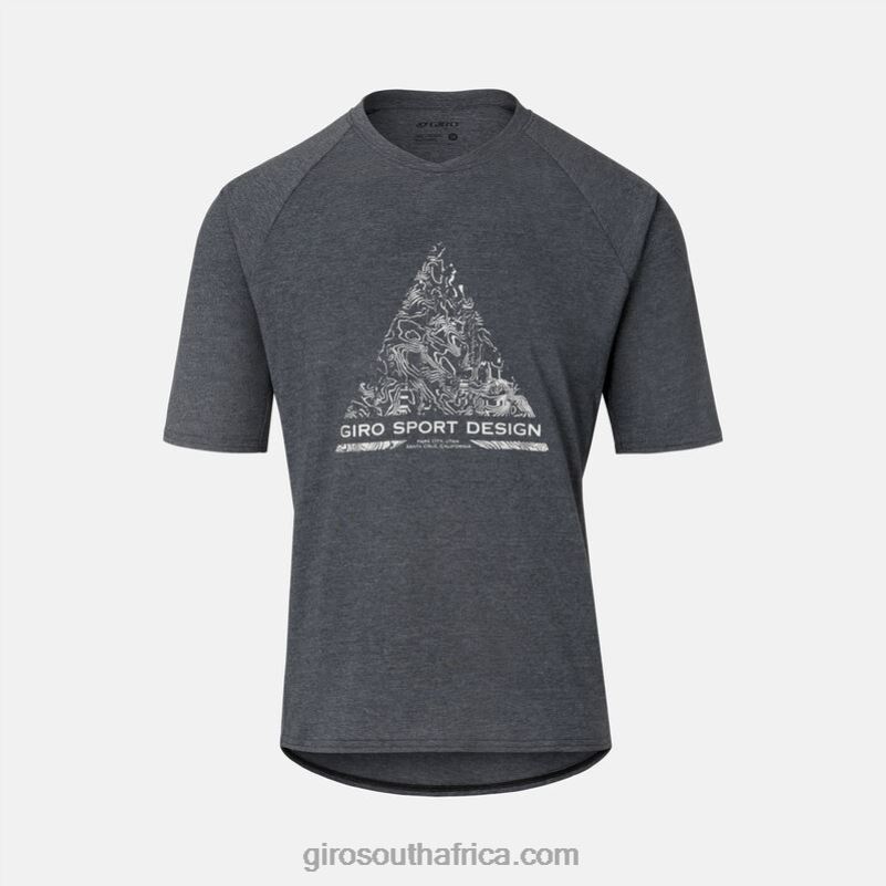 Charcoal Topo 6H28D7 Men Giro Arc Jersey