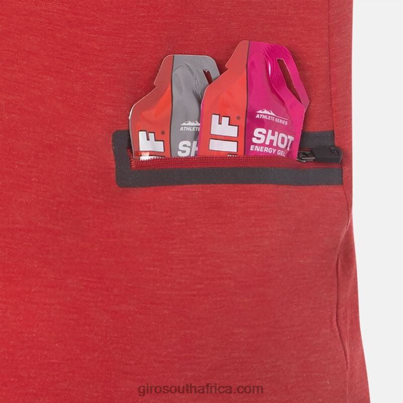 Ginja Red 6H28D727 Men Giro Venture Jersey