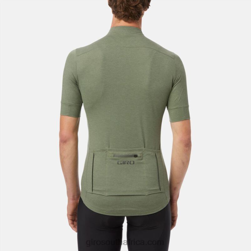 Olive Heather 6H28D718 Men Giro New Road Jersey