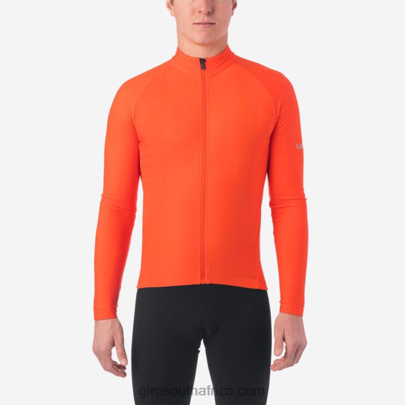 Vermillion 6H28D707 Men Giro Chrono Thermal Ls Jersey