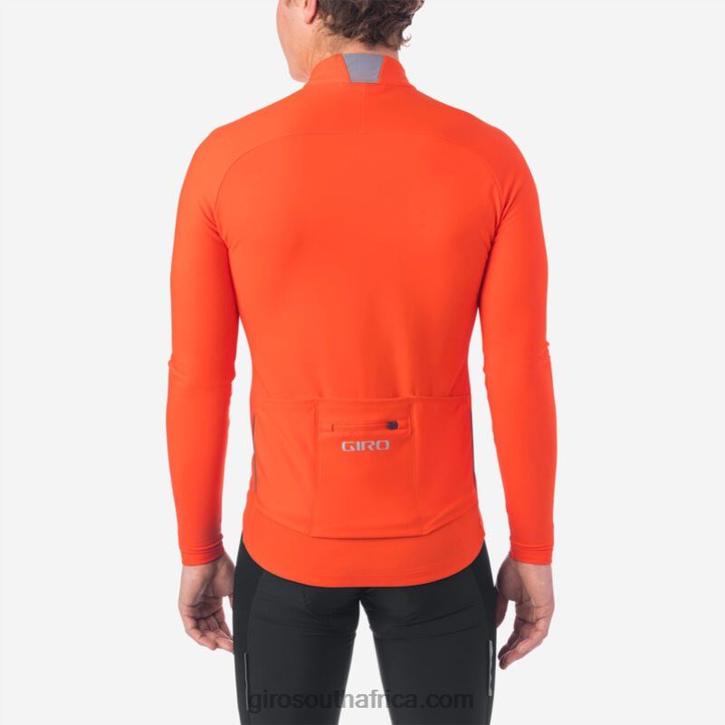 Vermillion 6H28D707 Men Giro Chrono Thermal Ls Jersey