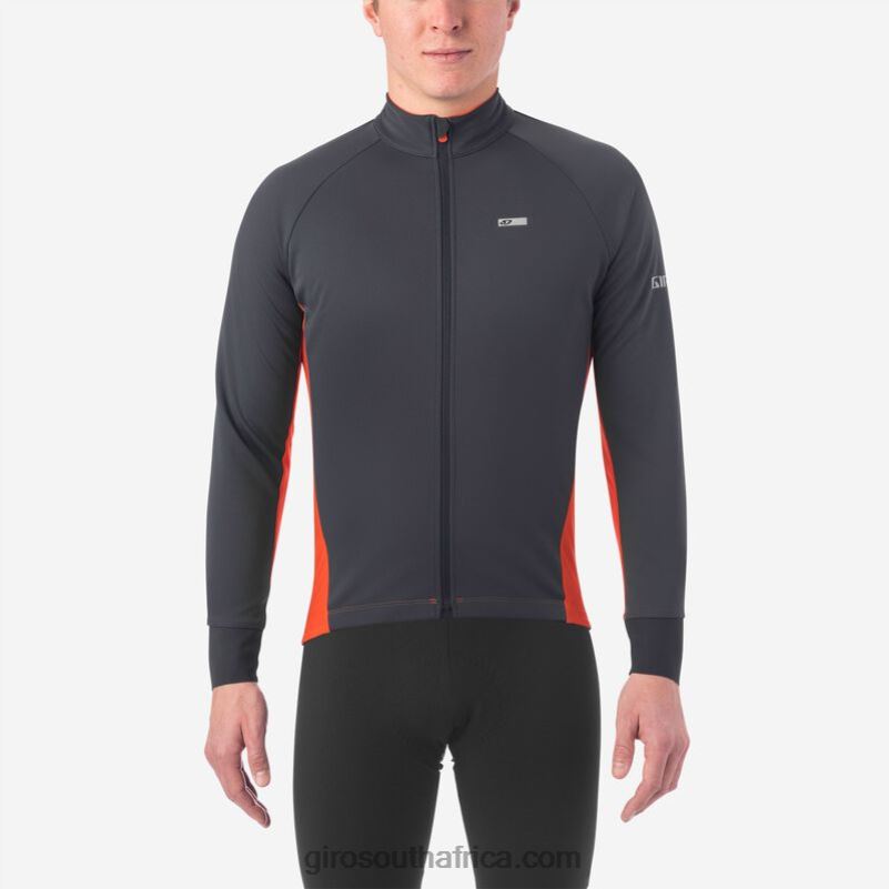 Vermillion 6H28D715 Men Giro Chrono Pro Windbloc Jersey