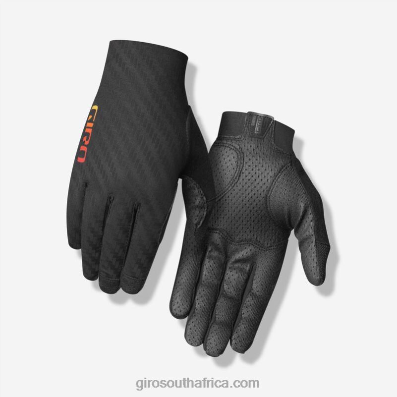Black/Heatwave 6H28D166 Men Giro Rivet Cs Glove