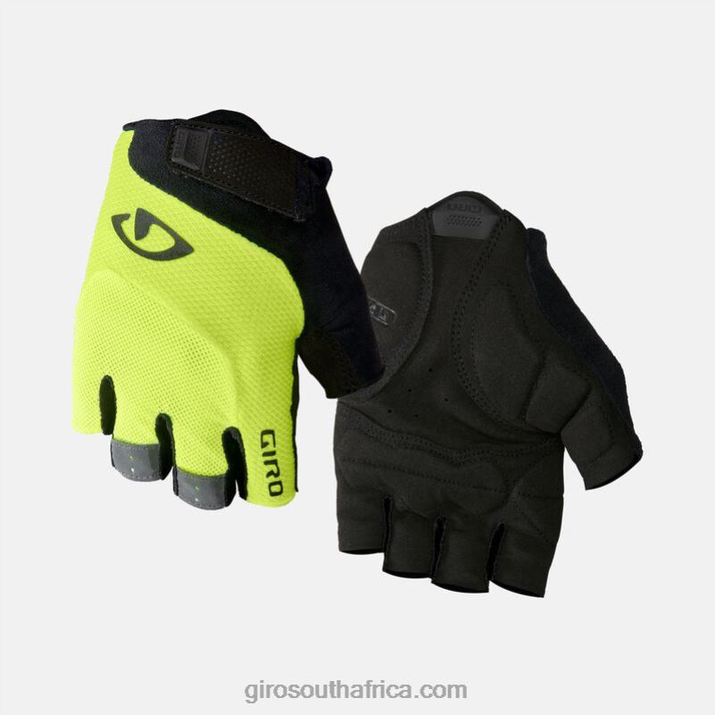 Highlight Yellow 6H28D776 Men Giro Bravo Gel Glove