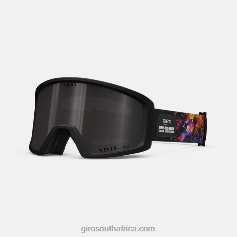 Black/Orange Liquid Light 6H28D1075 Men Giro Blok Goggle