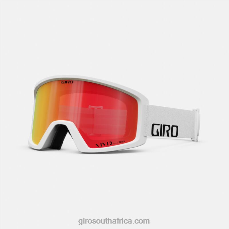 White Wordmark 6H28D1081 Men Giro Blok Goggle