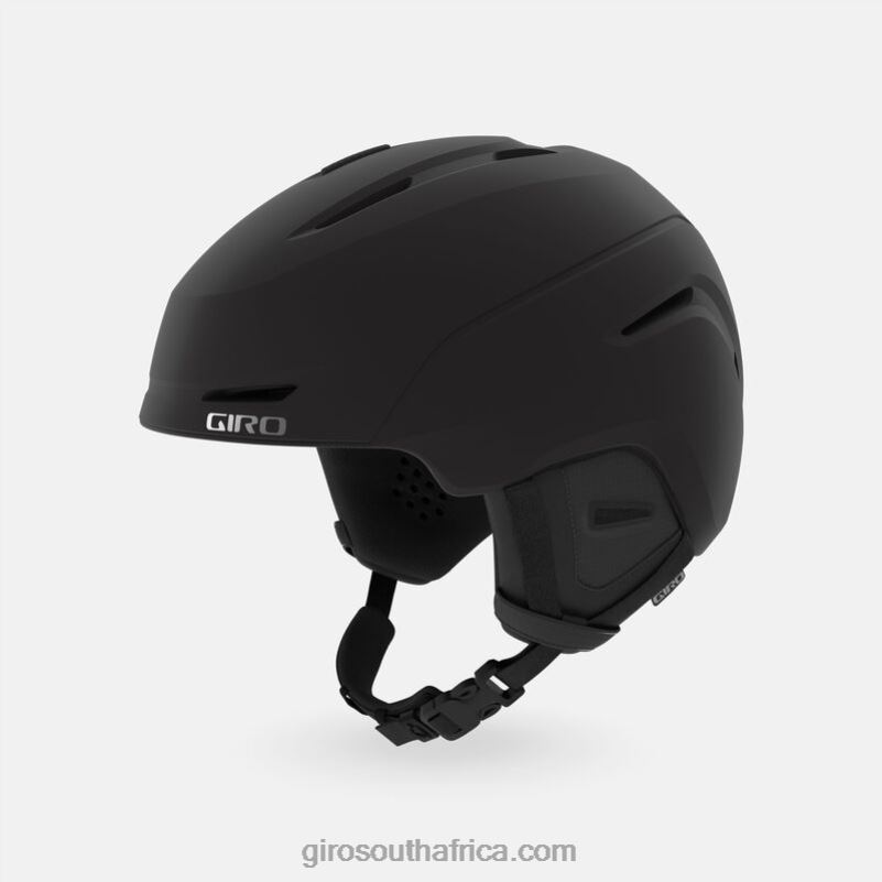 Matte Black 6H28D51 Men Giro Neo Helmet