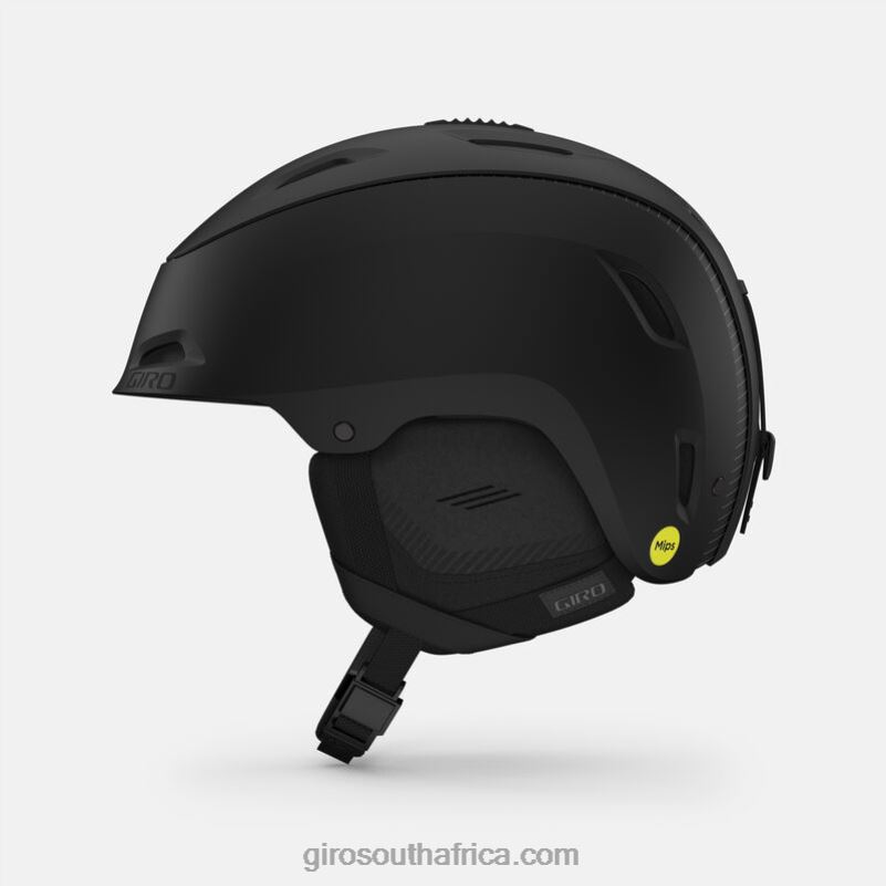 Matte Black 6H28D53 Men Giro Range Mips Helmet