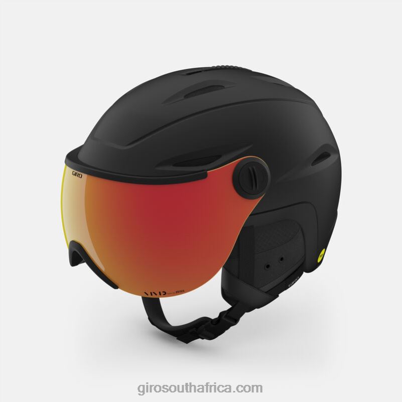 Matte Black 6H28D56 Men Giro Vue Mips Vivid Helmet