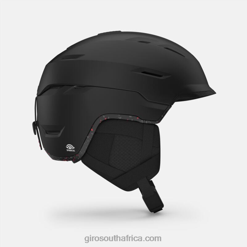 Matte Black Expedition 6H28D314 Men Giro Tor Spherical Helmet