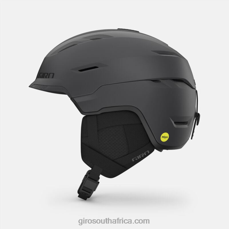Matte Graphite 6H28D315 Men Giro Tor Spherical Helmet