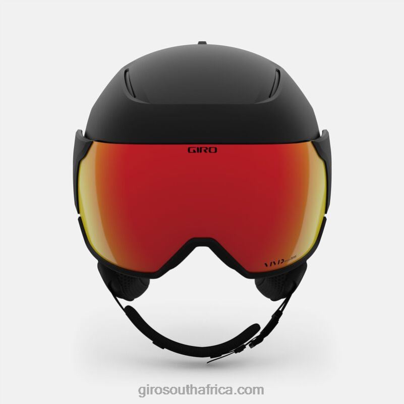 Matte Graphite/Red 6H28D306 Men Giro Orbit Spherical Helmet