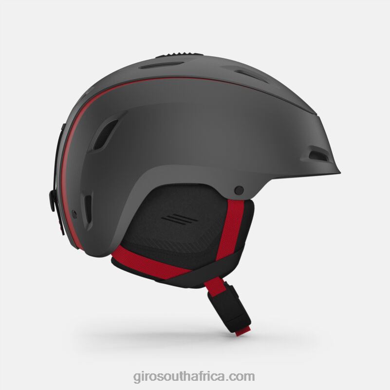 Matte Graphite/Red 6H28D419 Men Giro Range Mips Helmet