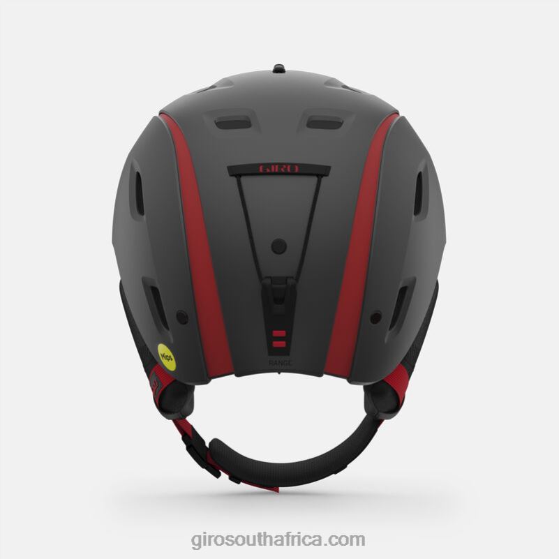 Matte Graphite/Red 6H28D419 Men Giro Range Mips Helmet