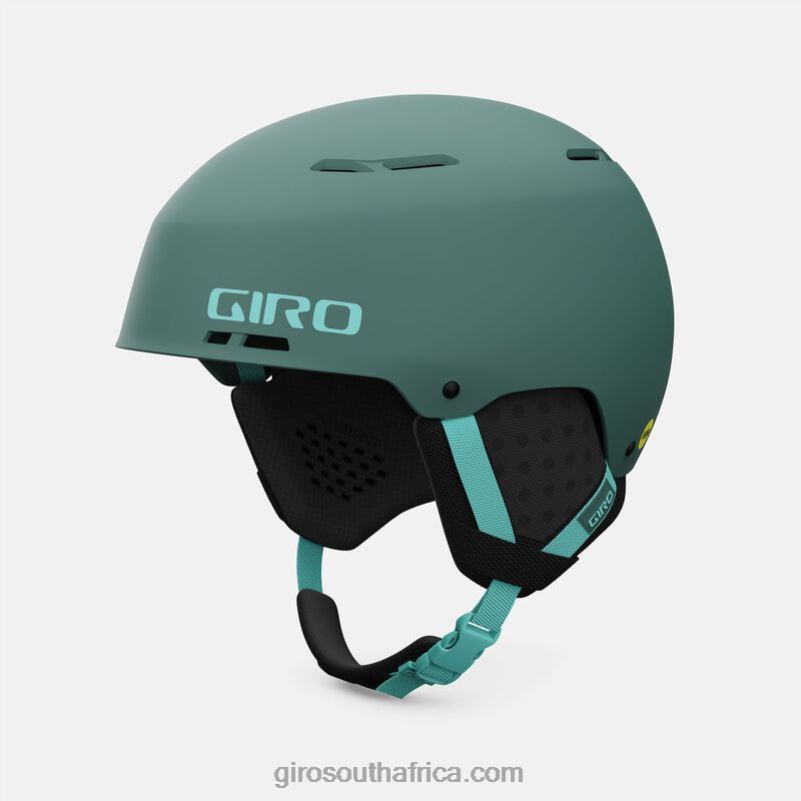 Matte Grey Green/Glaze Blue 6H28D430 Men Giro Emerge Spherical Helmet