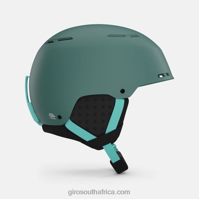 Matte Grey Green/Glaze Blue 6H28D430 Men Giro Emerge Spherical Helmet