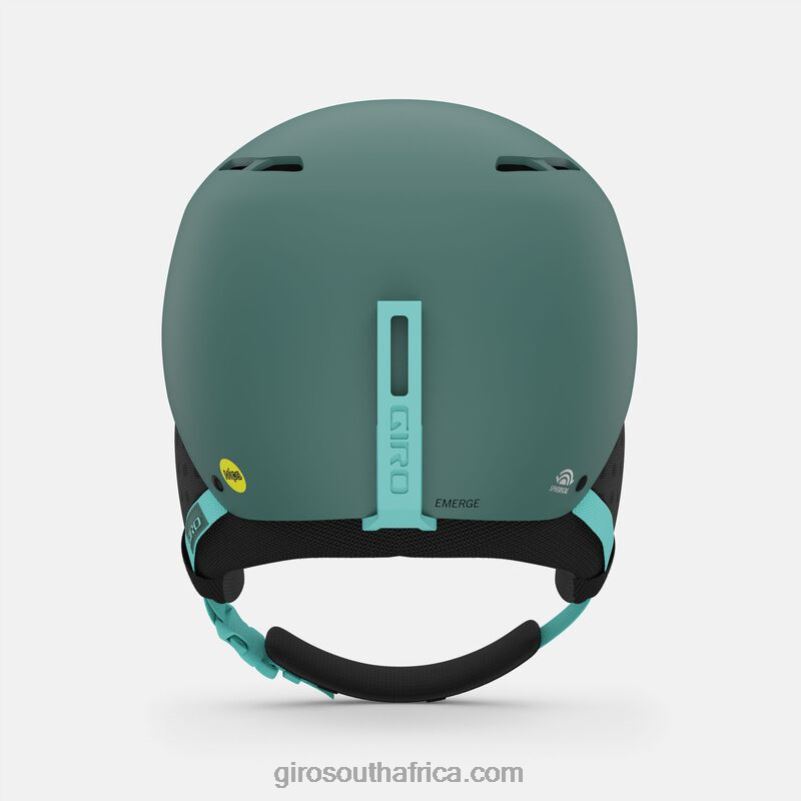 Matte Grey Green/Glaze Blue 6H28D430 Men Giro Emerge Spherical Helmet