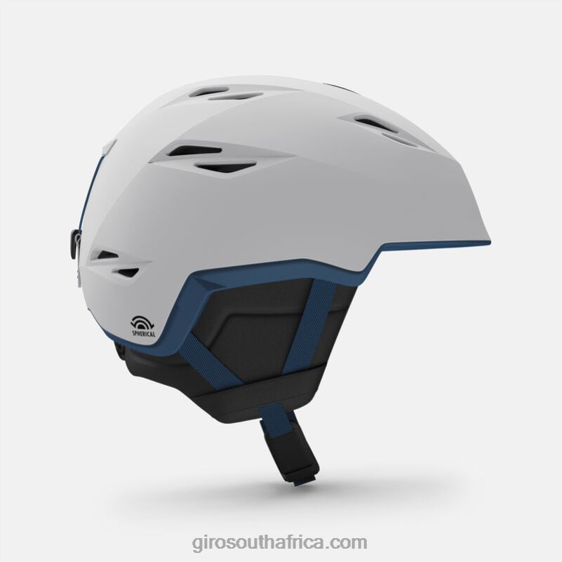 Matte Pow Grey 6H28D354 Men Giro Grid Spherical Helmet