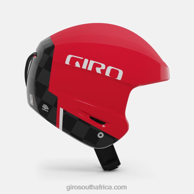 Matte Red/Carbon 6H28D978 Men Giro Avance Spherical Helmet