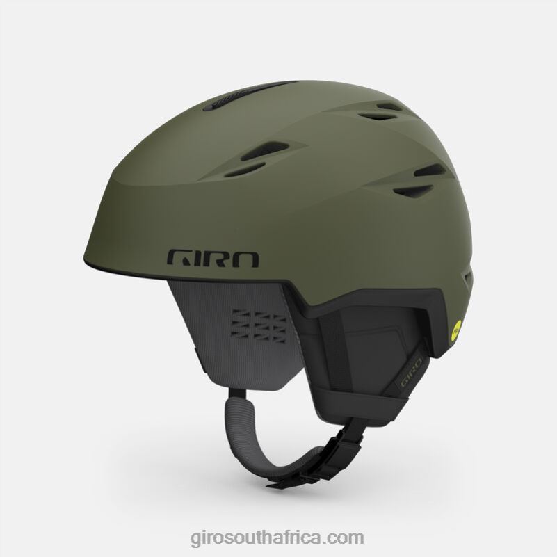 Matte Trail Green 6H28D355 Men Giro Grid Spherical Helmet