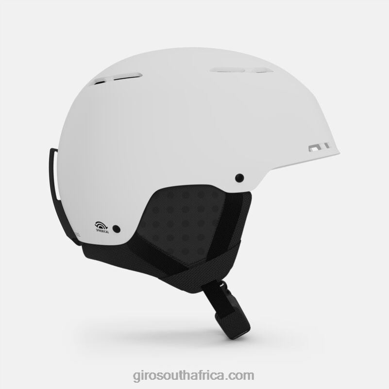 Matte White 6H28D431 Men Giro Emerge Spherical Helmet