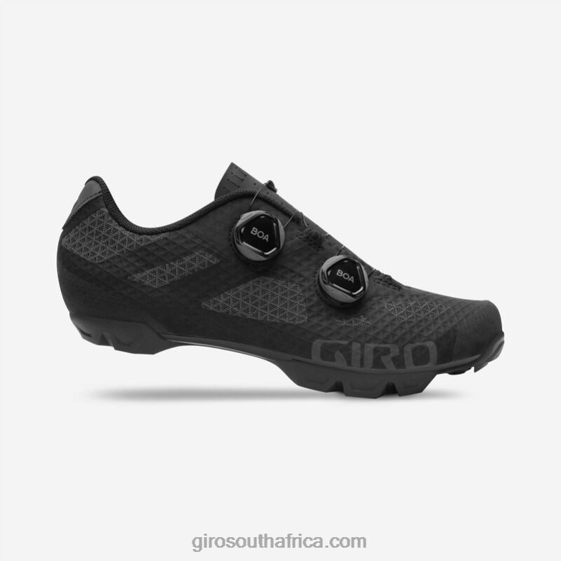 Black/Dark Shadow-22 6H28D89 Men Giro Sector Shoe