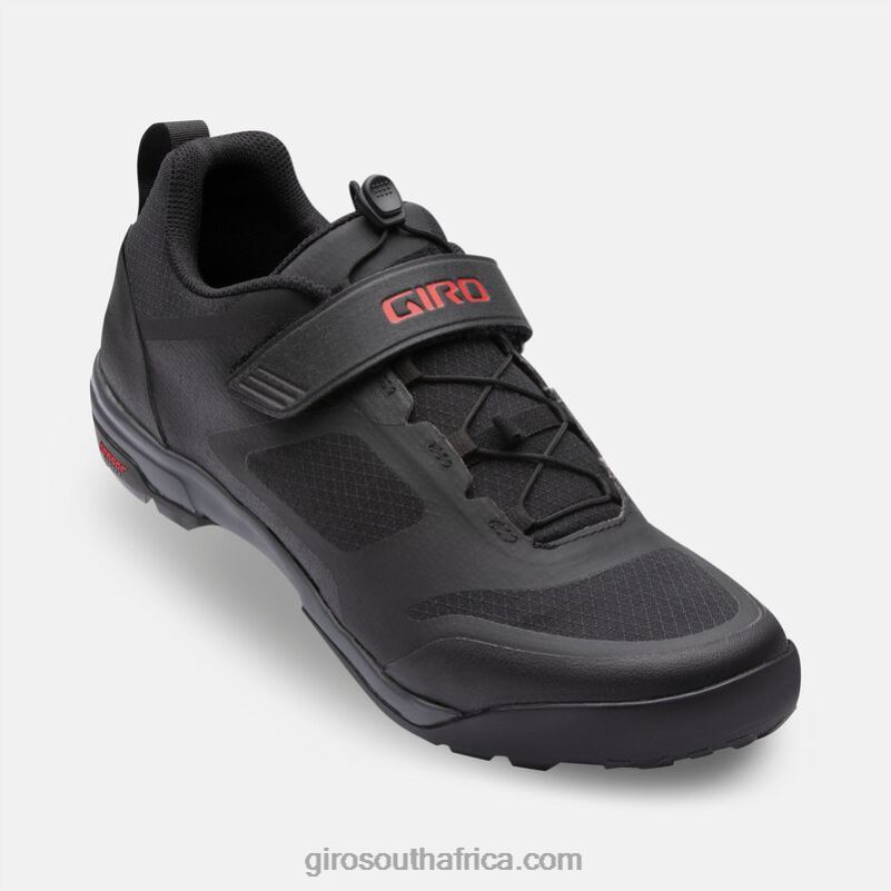 Black/Dark Shadow 6H28D69 Men Giro Ventana Fastlace Shoe