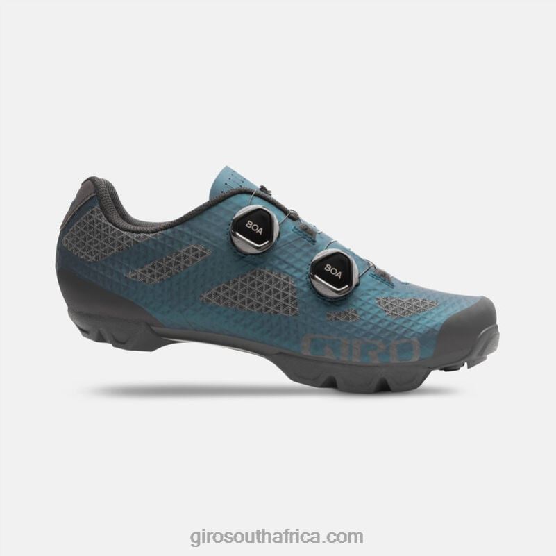 Harbor Blue Anodized-22 6H28D541 Men Giro Sector Shoe