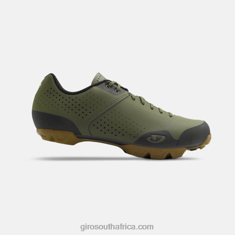 Olive/Gum 6H28D499 Men Giro Privateer Lace Shoe