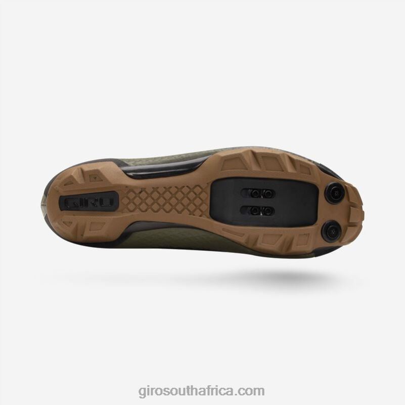 Olive/Gum 6H28D542 Men Giro Sector Shoe