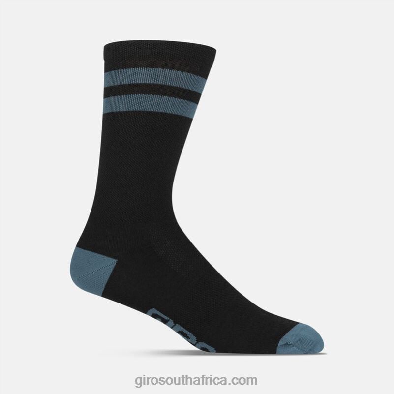 Black/Harbor Blue 6H28D897 Unisex Giro Winter Merino Wool Sock