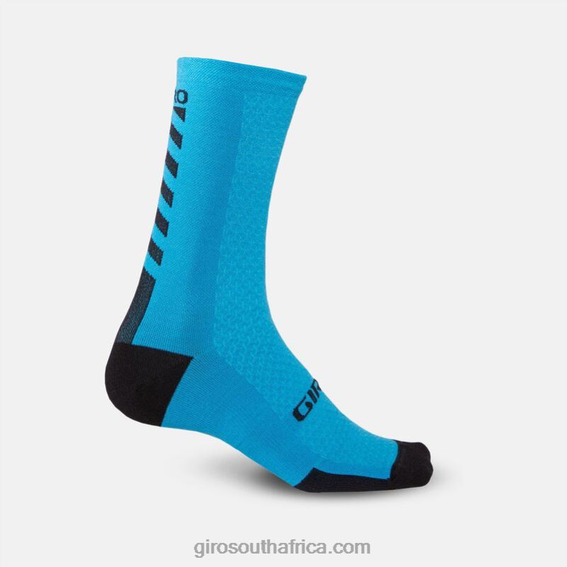 Blue/Black 6H28D910 Unisex Giro Hrc+ Merino Wool Sock