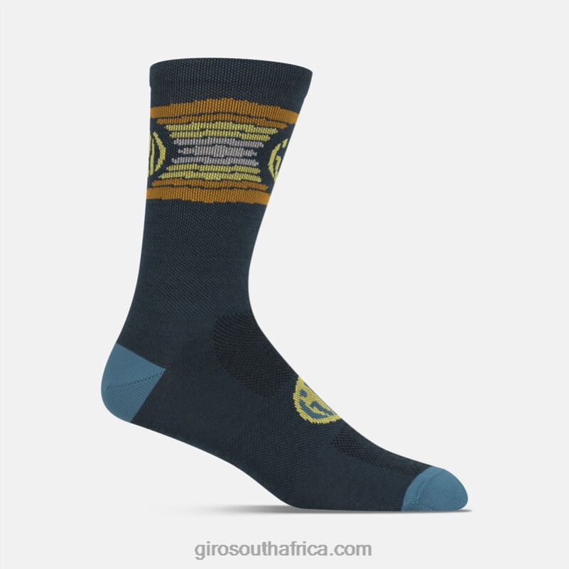 Harbor Blue Sol 6H28D905 Unisex Giro Seasonal Merino Wool Sock