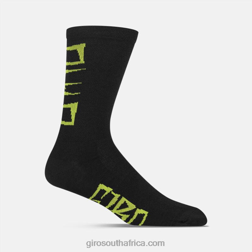 Lime Breakdown 6H28D906 Unisex Giro Seasonal Merino Wool Sock