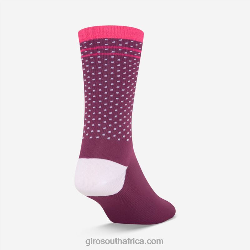 Urchin/Pink Street 6H28D799 Unisex Giro Comp Racer High Rise Sock