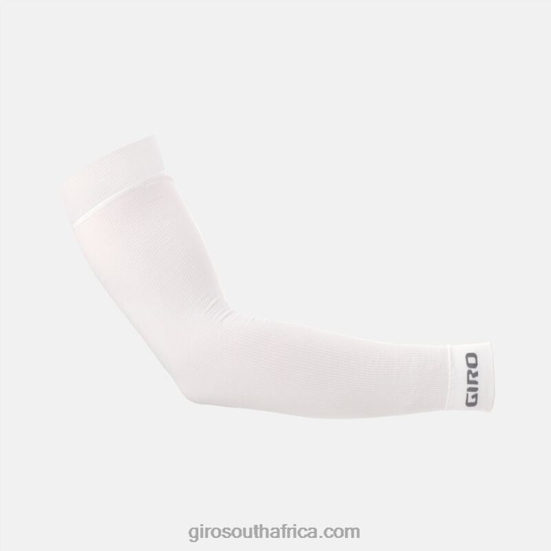 White 6H28D223 Unisex Giro Chrono Uv Arm Sleeves